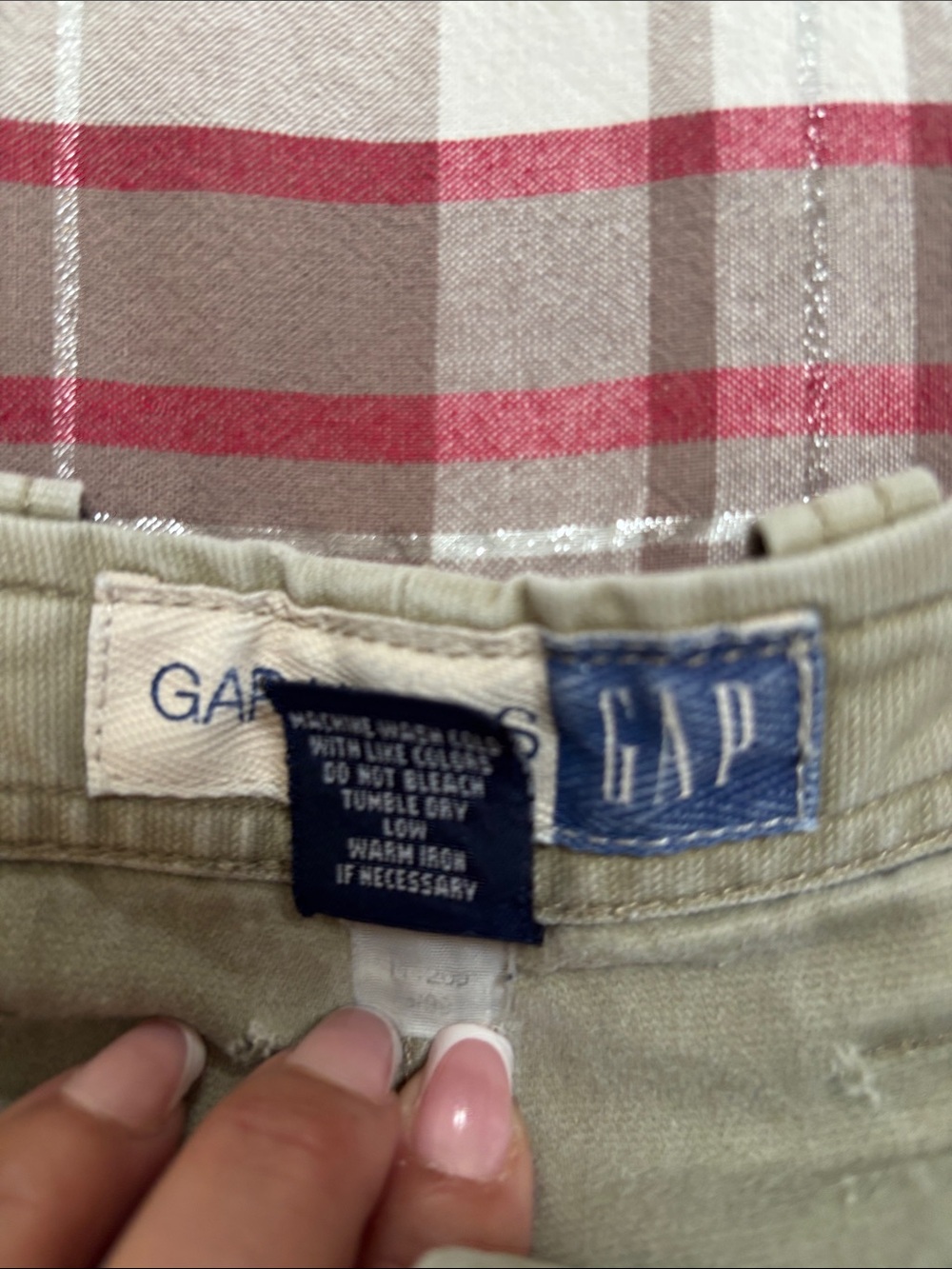VTG 1999 GAP Men's Chinos in Light green